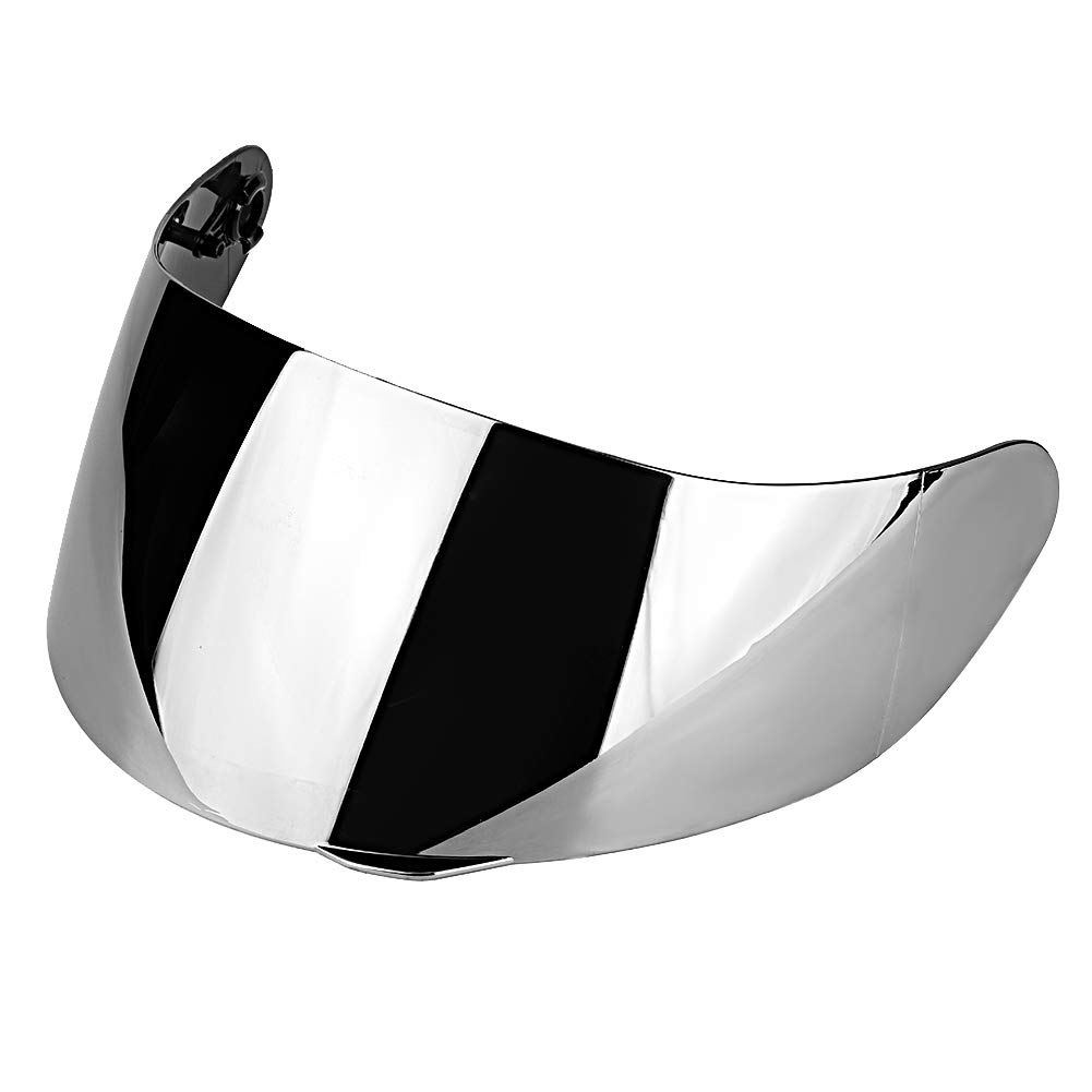 agv k1 visier verspiegelt + Flip Shield Helm Visier Motorrad Wind Shield Helm Linse Visier Shield Vollgesichtsanpassung für FTF K1 K3 SV K5 K5-S(versilbert) von Akozon