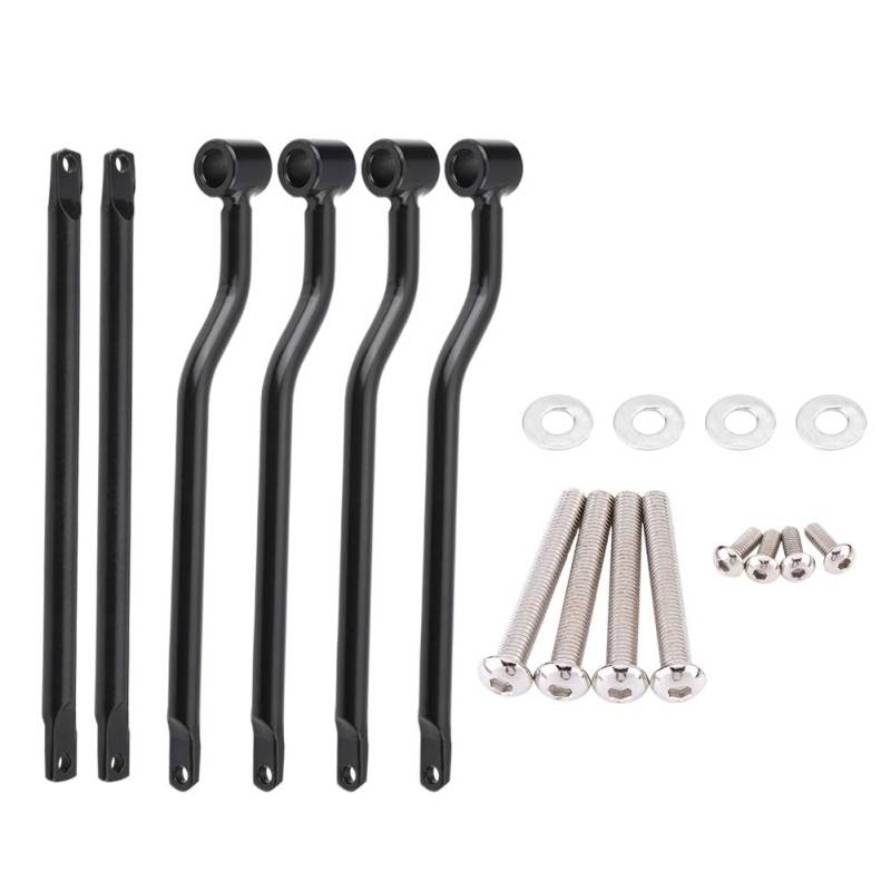 Supports de s oches de moto, supports pour, noir supporti borse laterali moto selle arriere moto von Akozon