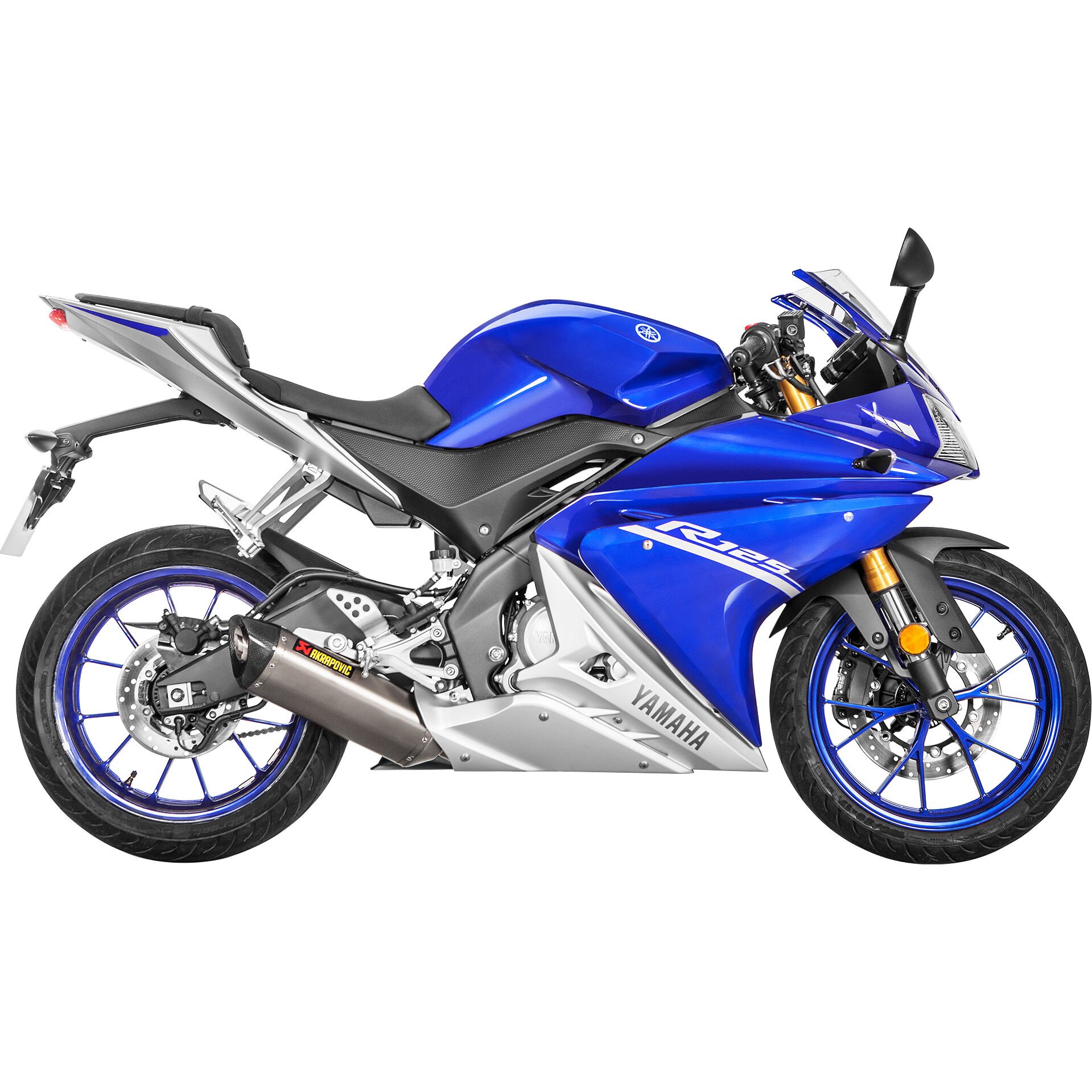 Akrapovic Auspuff Komplettanlage 1-1 oK Titan für MT-/YZF R125 RE11/29 von Akrapovic