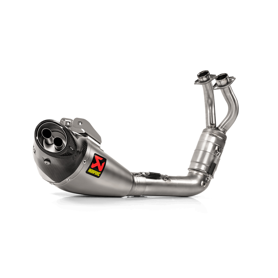 Akrapovic Auspuff Komplettanlage 2-1 Titan für MT-07/Tracer 7/GT von Akrapovic