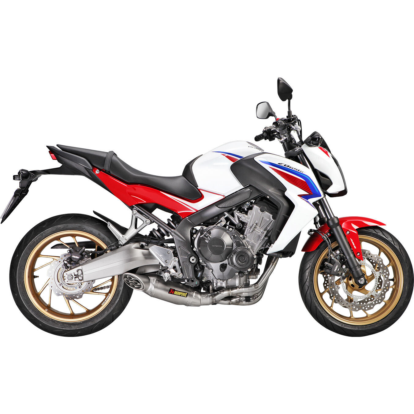 Akrapovic Auspuff Komplettanlage 4-1 oK Titan für CB/R 650 F 2014-2016 von Akrapovic