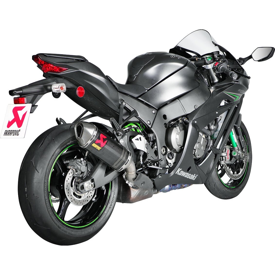 Akrapovic Auspuff Slip-On Carbon für Kawasaki ZX-10 R/RR 2016-2020 von Akrapovic