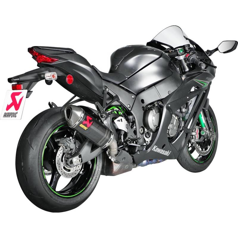 Akrapovic Auspuff Slip-On Carbon für Kawasaki ZX-10 R/RR 2016-2020 von Akrapovic