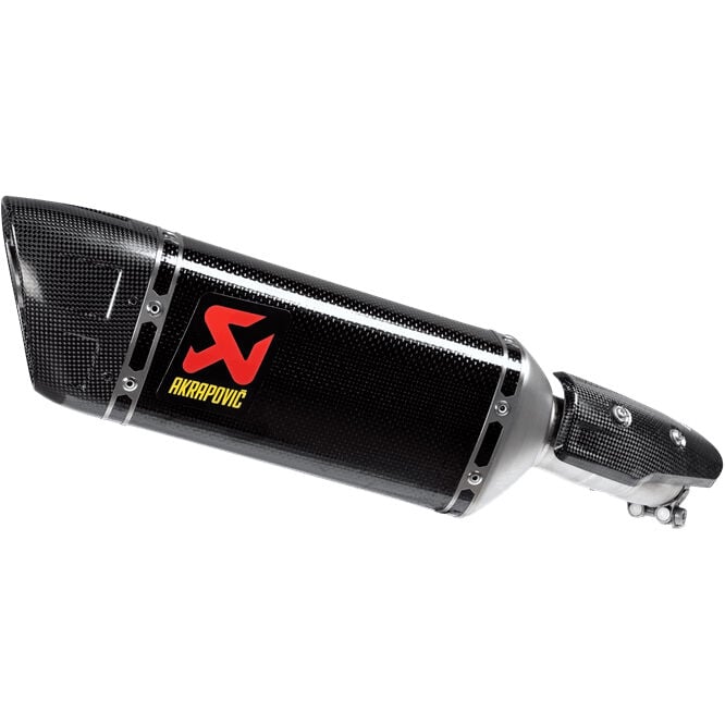 Akrapovic Auspuff Slip-On Carbon für Yamaha MT-03/YZF R3 2022- von Akrapovic