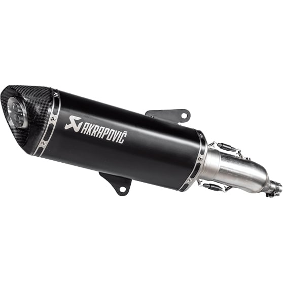 Akrapovic Auspuff Slip-On Edelstahl schwarz für Honda NSS 350 Forza von Akrapovic