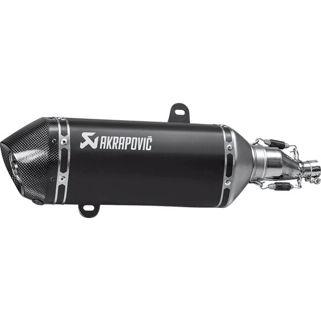 Akrapovic Auspuff Slip-On Edelstahl schwarz für Vespa GTS 125 2021- von Akrapovic