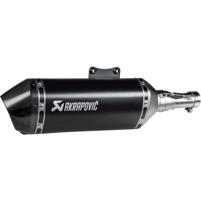 Akrapovic Auspuff Slip-On Edelstahl schwarz für Vespa Primavera/Sprint von Akrapovic