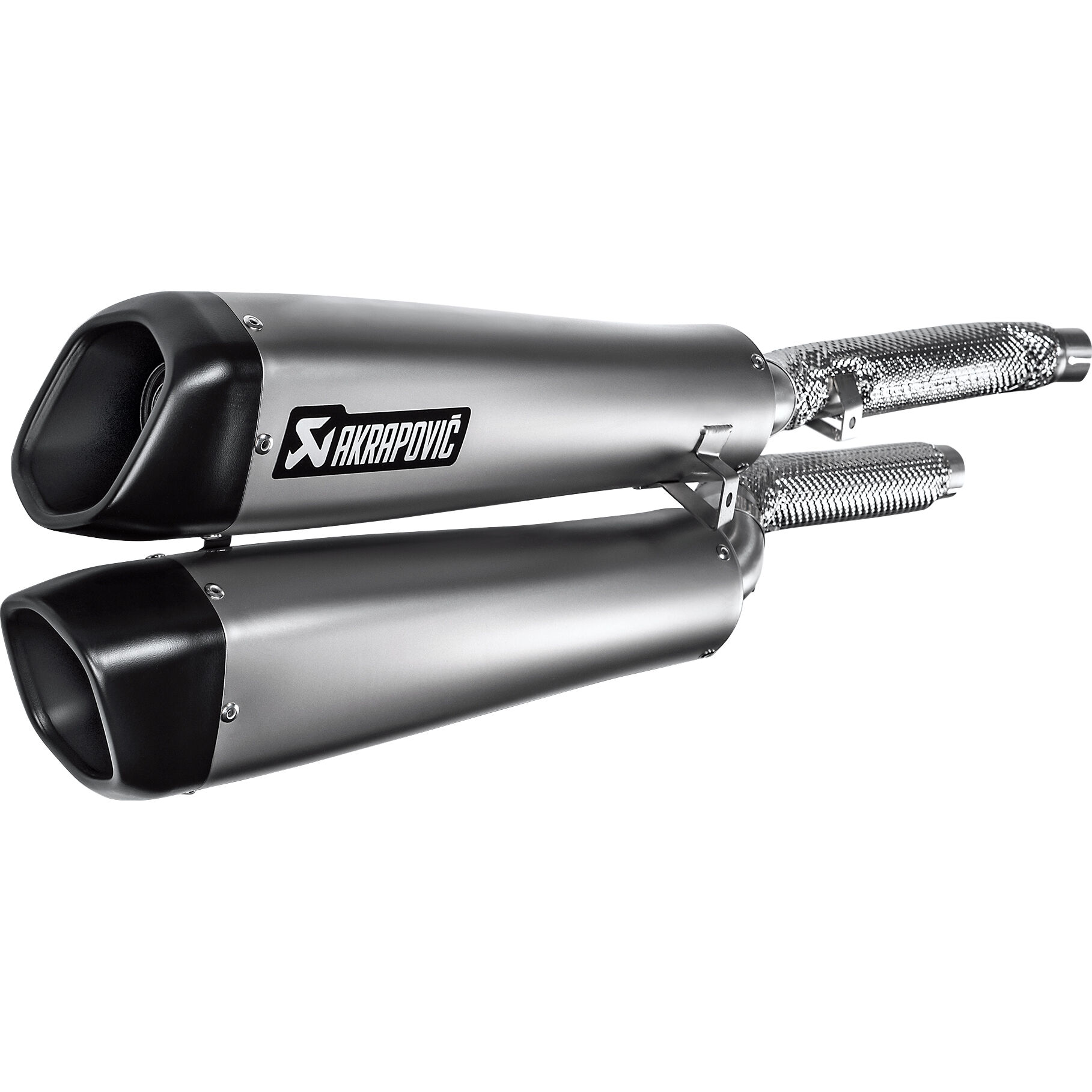 Akrapovic Auspuff Slip-On Paar Titan für Triumph Scrambler 1200 von Akrapovic