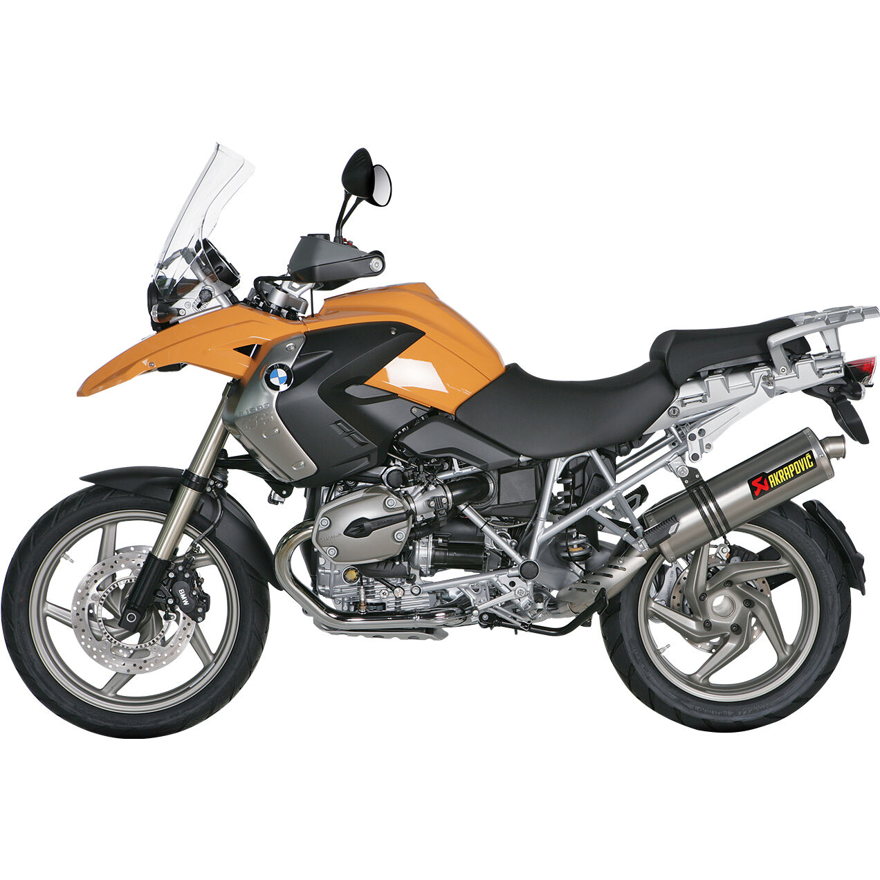 Akrapovic Auspuff Slip-On Titan für BMW R 1200 GS /Adventure 2004-2009 von Akrapovic