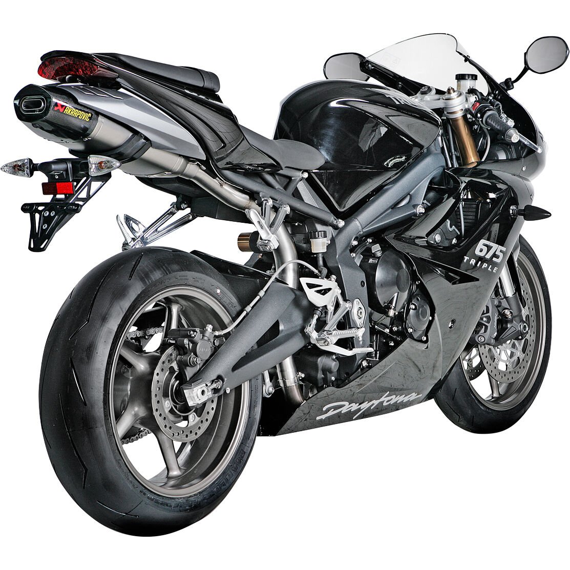 Akrapovic Auspuff Slip-On Titan für Triumph Daytona 675 /R 2006-2012 von Akrapovic