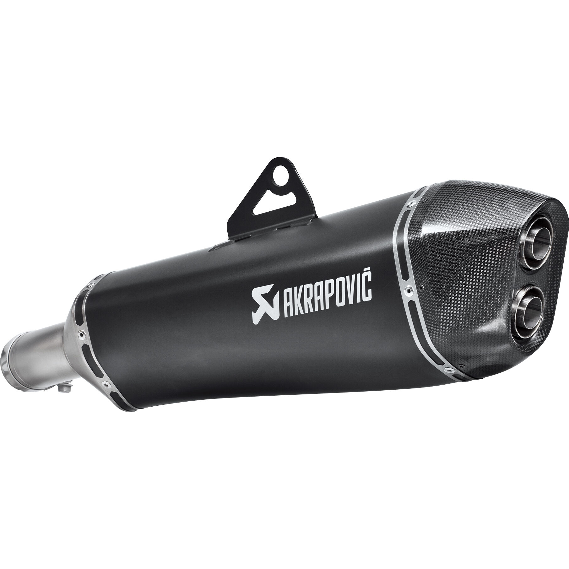 Akrapovic Auspuff Slip-On Titan schwarz für BMW F 650/700/800 GS /Adve von Akrapovic