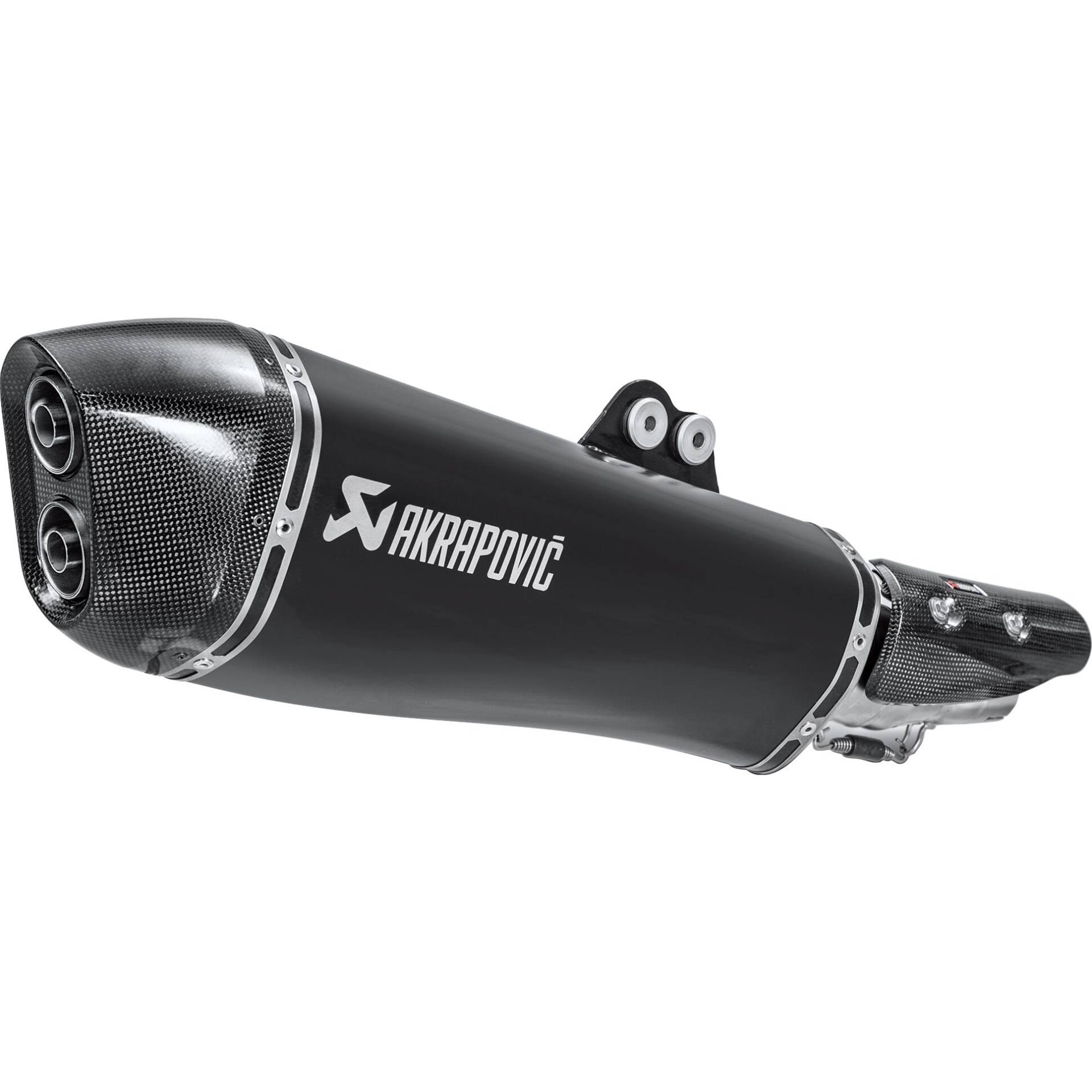 Akrapovic Auspuff Slip-On oK Edelstahl schwarz für Kymco AK 550 von Akrapovic