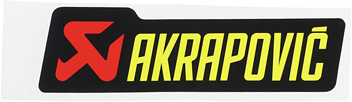 Akrapovic Horizontaler Aufkleber von Akrapovic