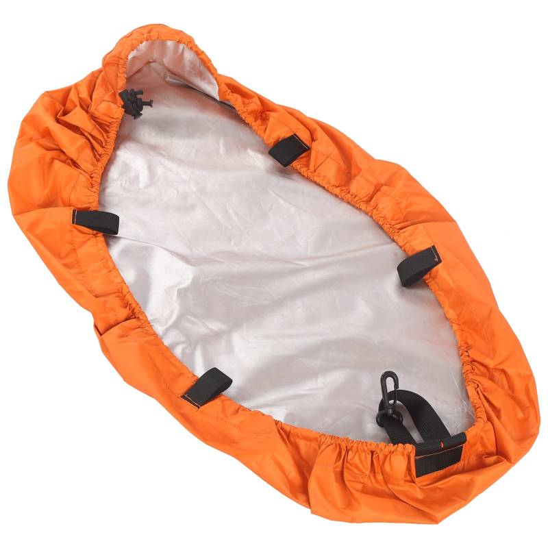 Aladeno Kajak-Abdeckung, 37 bis 61 Zoll Kanu-Boots-Aufbewahrung, Staubschutz, wasserdicht, UV-Schutz, Kajak-Aufbewahrungstasche, wetterfeste Kajak-Aufbewahrungsabdeckung, (XL) von Aladeno