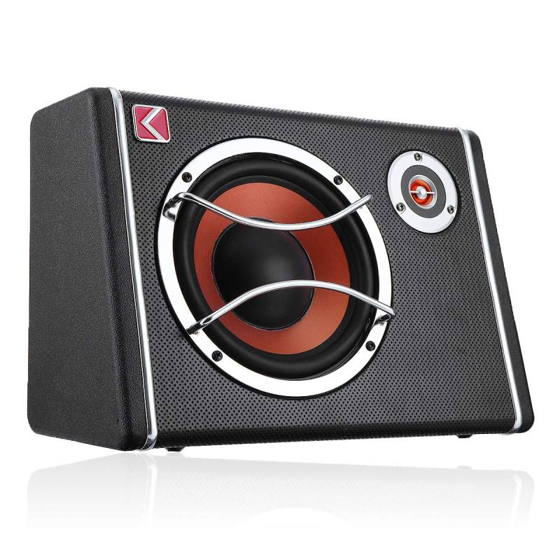 Alamor Auto-Subwoofer, ultradünn, 12 V, 450 W, 20 cm von Alamor