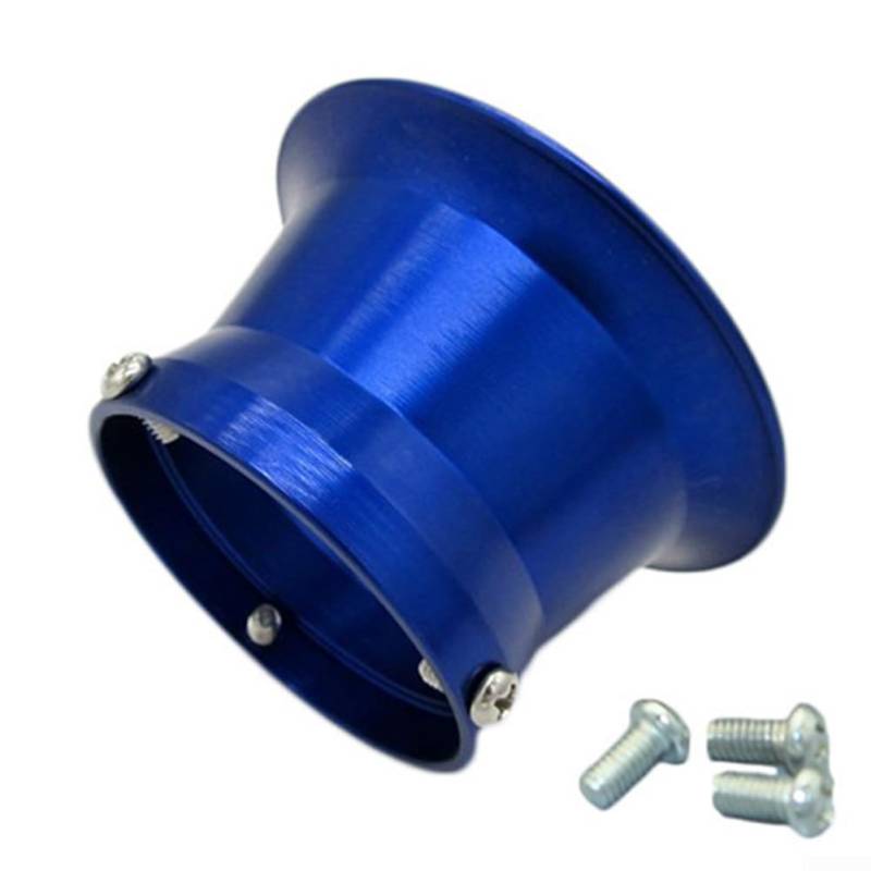 50 mm Aluminium-Vergaser-Luftfilter-Windbecher für OKO und für Keihin-Fahrräder (Blau, 50 mm) von Alanmoship