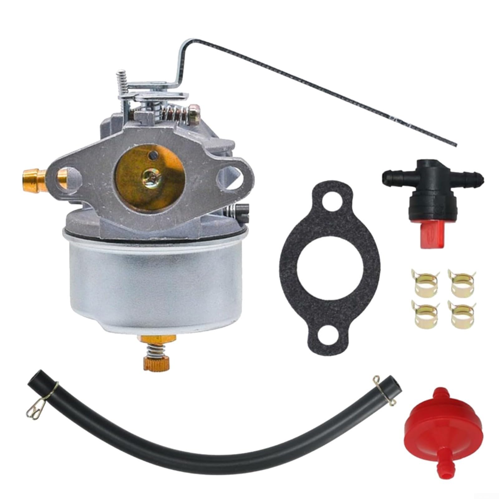 Alanmoship Rasenmäher Vergaser-Kit 632615 für H30 H35 Motor 3,5 Motor 9-teiliges Ersatzset von Alanmoship