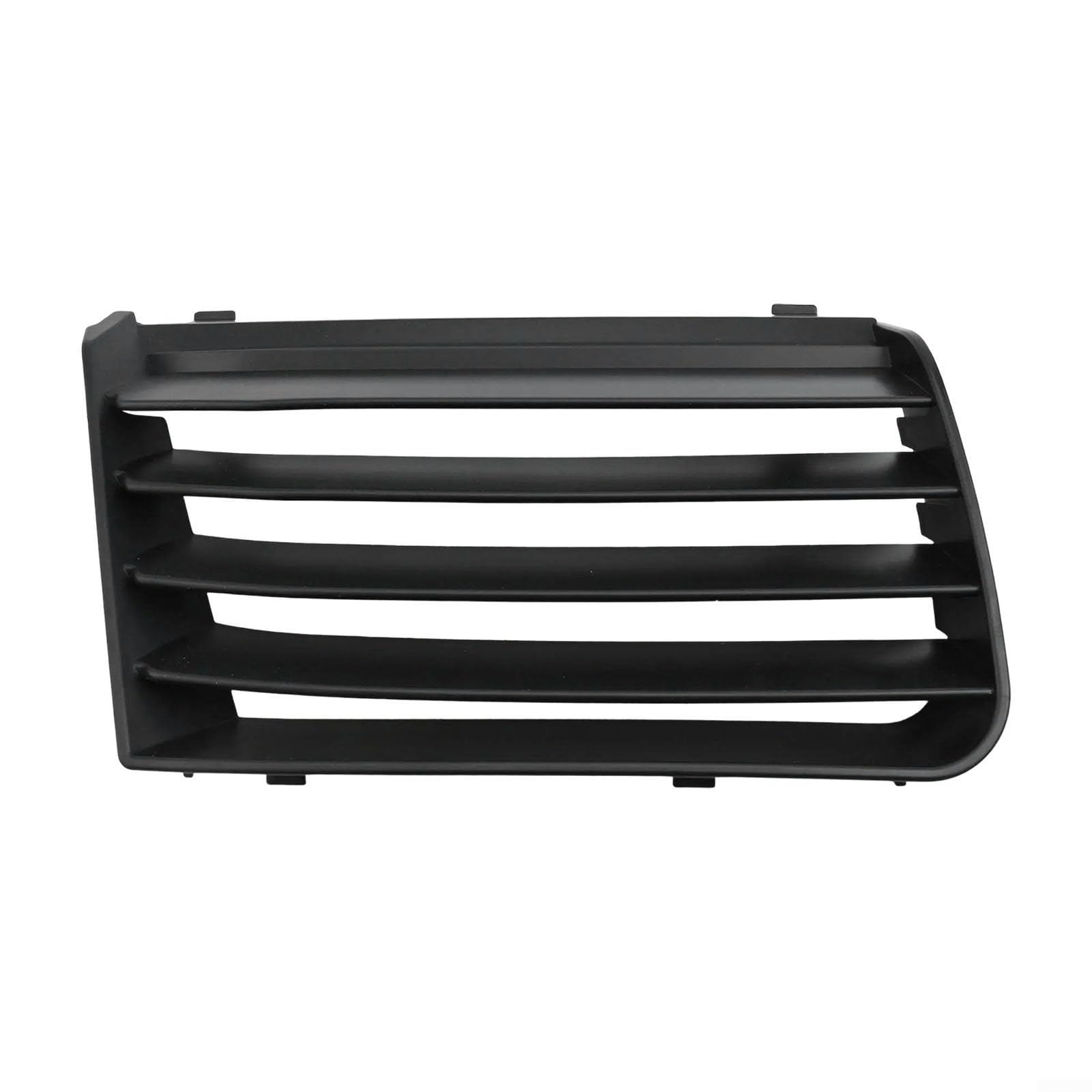 Alanmoship Stoßstangen-Abdeckung für Kühlergrill, rechts, vorne, für Seat Alhambra 2001–2010, schwarzer Kunststoff, Außenersatzteil, OEM 7M785365401C, einfache Installation von Alanmoship