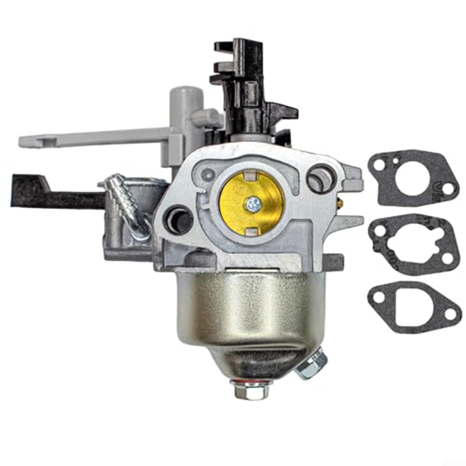 Alanmoship Vergaser-Set, für SH255, SH265, SH270, 6,5 PS 196 Cc Motor, enthält einen Vergaser und drei Dichtungen für OPS227, CMXGLXT2700, OR30TKO-1 von Alanmoship