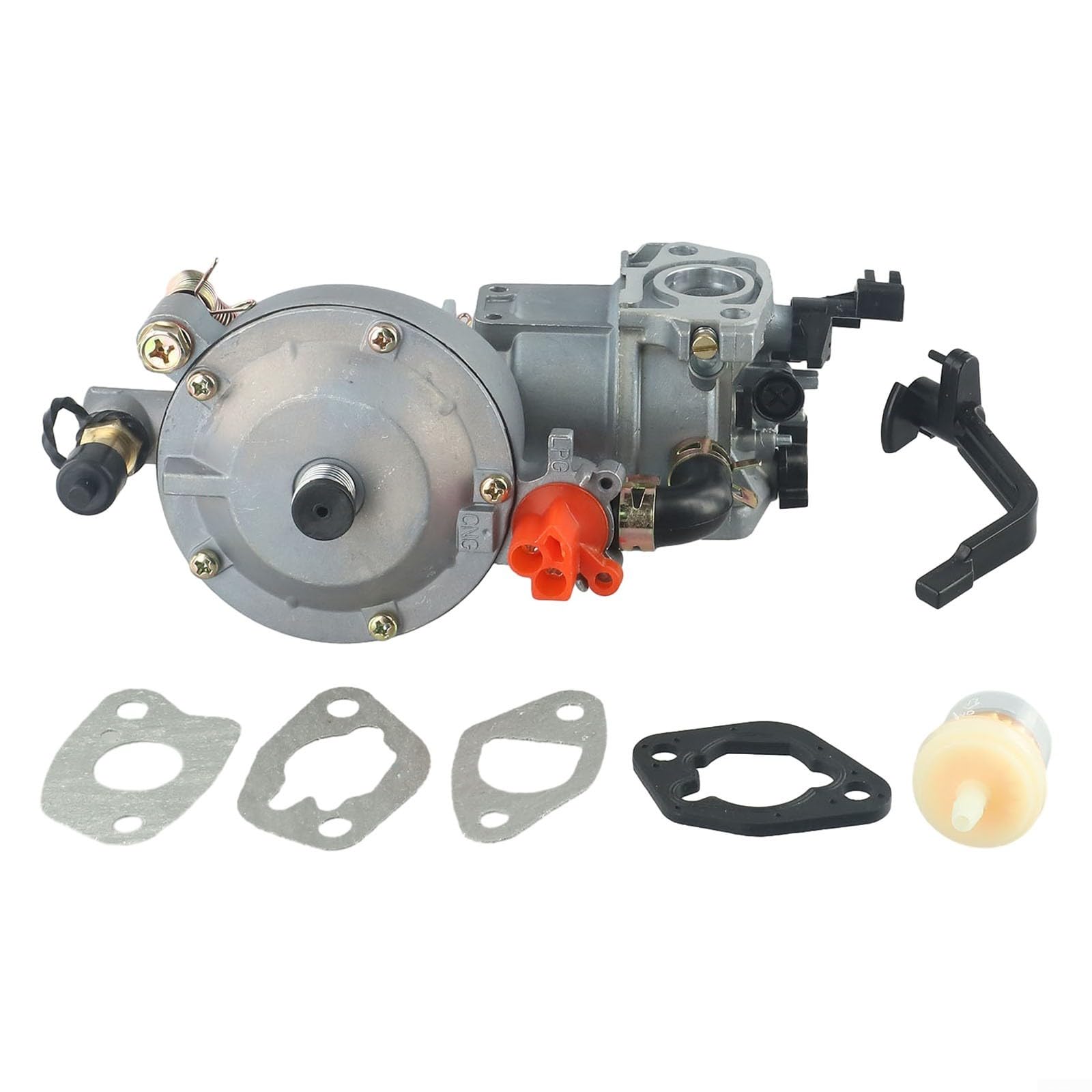 Alanmoship Vergaser-Umrüstsatz für 168F Generator, Erdgas, 170F, 208 cc, 210 cc, 212 cc, 6,5–7,5 PS, 3500 W, kompatibel mit Honda von Alanmoship