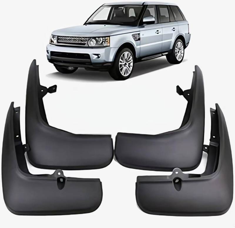 Auto Schmutzfänger für Range Rover Sport L319 L320 2005-2013 | Kotflügel Vorne und Hinten Spritzschutz | Auto Kein Bohren Schutz Zubehö von AlbaEUC