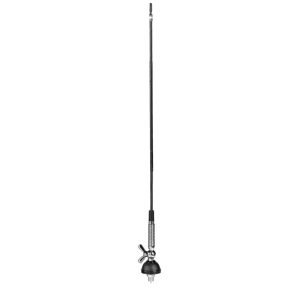 Albrecht T-27 67110, BNC-Glasfaser-Flexantenne für CB-Handfunkgeräte, Frequenz 27 MHz, Maximale Reichweite 100 W, Länge 60 cm von Albrecht