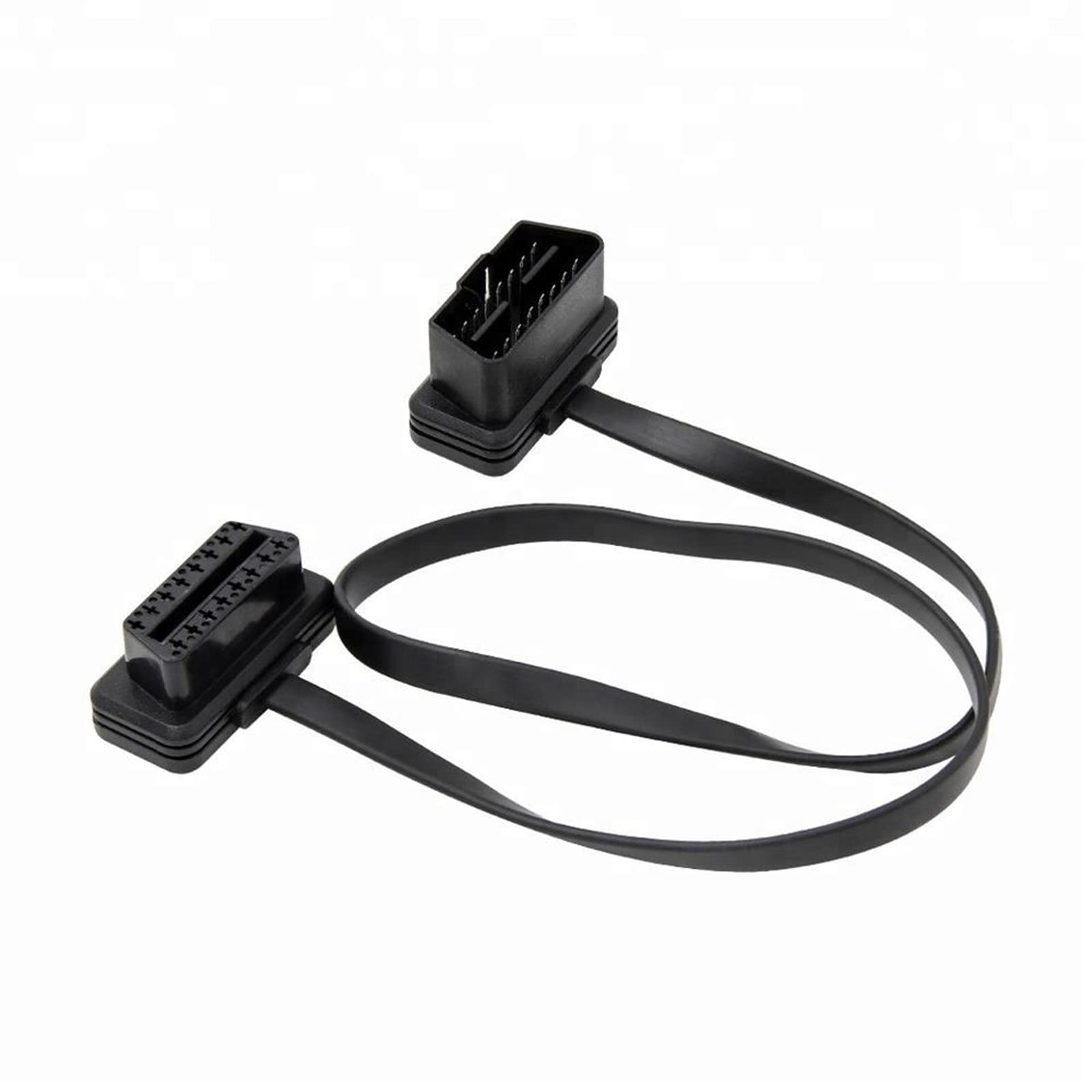 Alchiauto OBD-II OBD2 16Pin Stecker Kabel Stecker 1.5M compatible OBD von Alchiauto