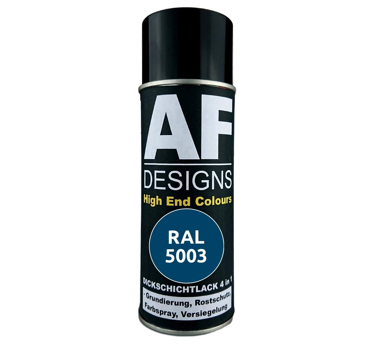 4 in 1 RAL 5003 Saphirblau Dickschichtlack Lack Spray Spraydose von Alex Flittner Designs