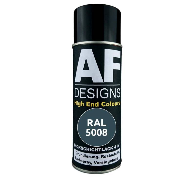 4 in 1 RAL 5008 Graublau Dickschichtlack Lack Spray Spraydose von Alex Flittner Designs