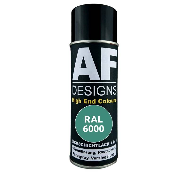 4 in 1 RAL 6000 Patinagrün Dickschichtlack Lack Spray Spraydose von Alex Flittner Designs