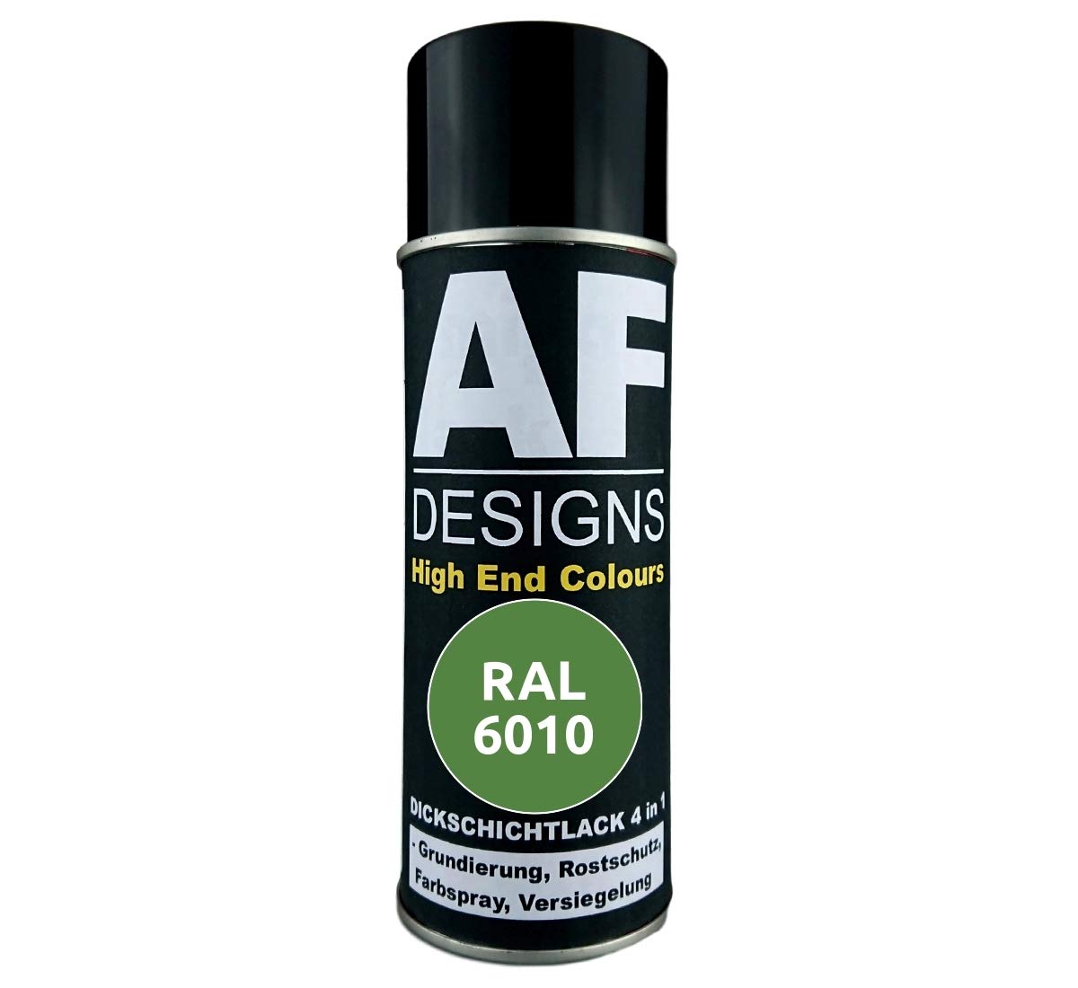 4 in 1 RAL 6010 Grasgrün Dickschichtlack Lack Spray Spraydose von Alex Flittner Designs