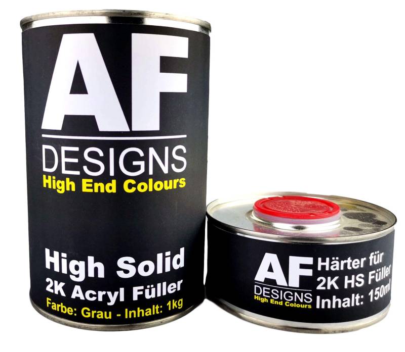 Alex Flittner Designs 2K Acryl Füller Grundierung Dickschichtfüller Rostschutz Filler 1,15kg von Alex Flittner Designs