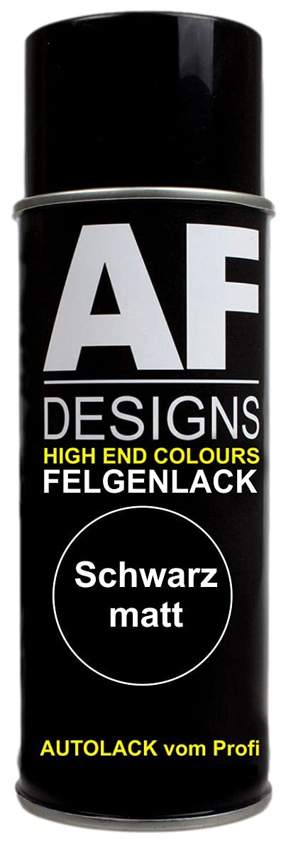 Alex Flittner Designs Felgenlack schwarz matt Lackspray Felgenspray Lack Matter Lack Spray von Alex Flittner Designs