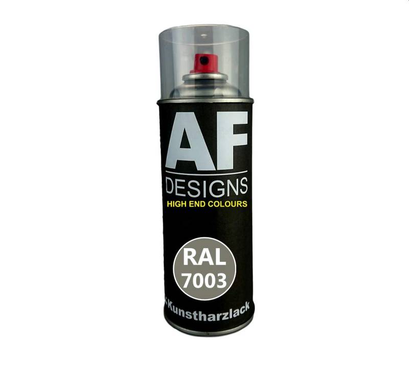 Alex Flittner Designs Kunstharz Lackspray Buntlack Spraydose RAL7003 MOOSGRAU seidenmatt Sprühdose von Alex Flittner Designs