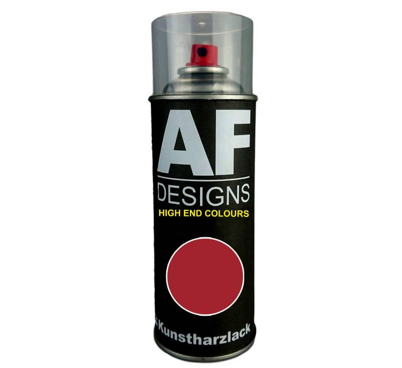 Alex Flittner Designs Kunstharz Lackspray Buntlack Spraydose für DEUTZ ROT Landmaschine Baumaschine von Alex Flittner Designs