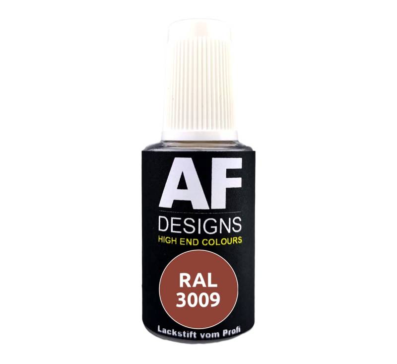 Alex Flittner Designs Lackstift RAL 3009 OXIDROT matt 20ml Reparaturstift Acryl Retuschierlack Reparaturlack Holz Metall Möbel Bad von Alex Flittner Designs