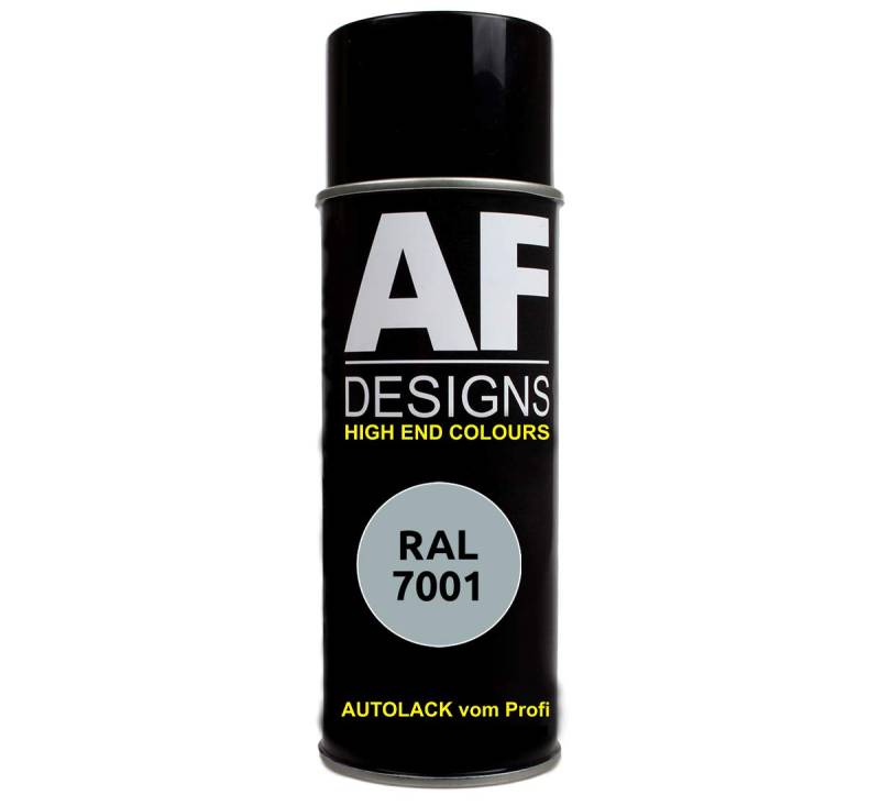 Alex Flittner Designs RAL Lackspray Autolack Sprühdose Spraydose RAL7001 SILBERGRAU glänzend von Alex Flittner Designs