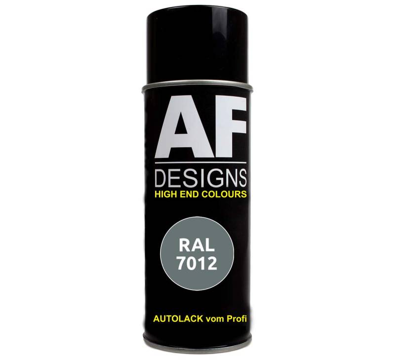 Alex Flittner Designs RAL Lackspray Autolack Sprühdose Spraydose RAL7012 BASALTGRAU matt von Alex Flittner Designs