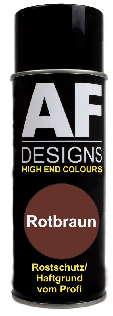 Alex Flittner Designs Rostschutz rotbraun 400ml Spraydose Grundierung Haftgrund Autolack von Alex Flittner Designs