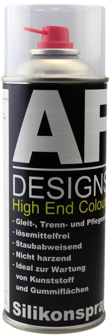 Alex Flittner Designs Silikonspray Schmiermittel 400ml Schmierstoff Kunststoff Gummipflege von Alex Flittner Designs