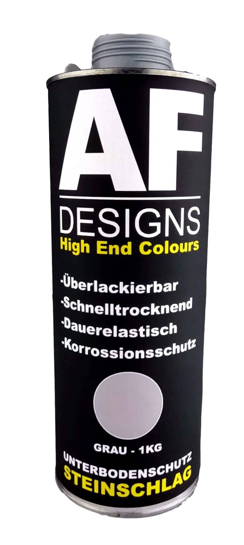 Alex Flittner Designs Unterbodenschutz grau 1kg überlackierbar Steinschlagschutz von Alex Flittner Designs