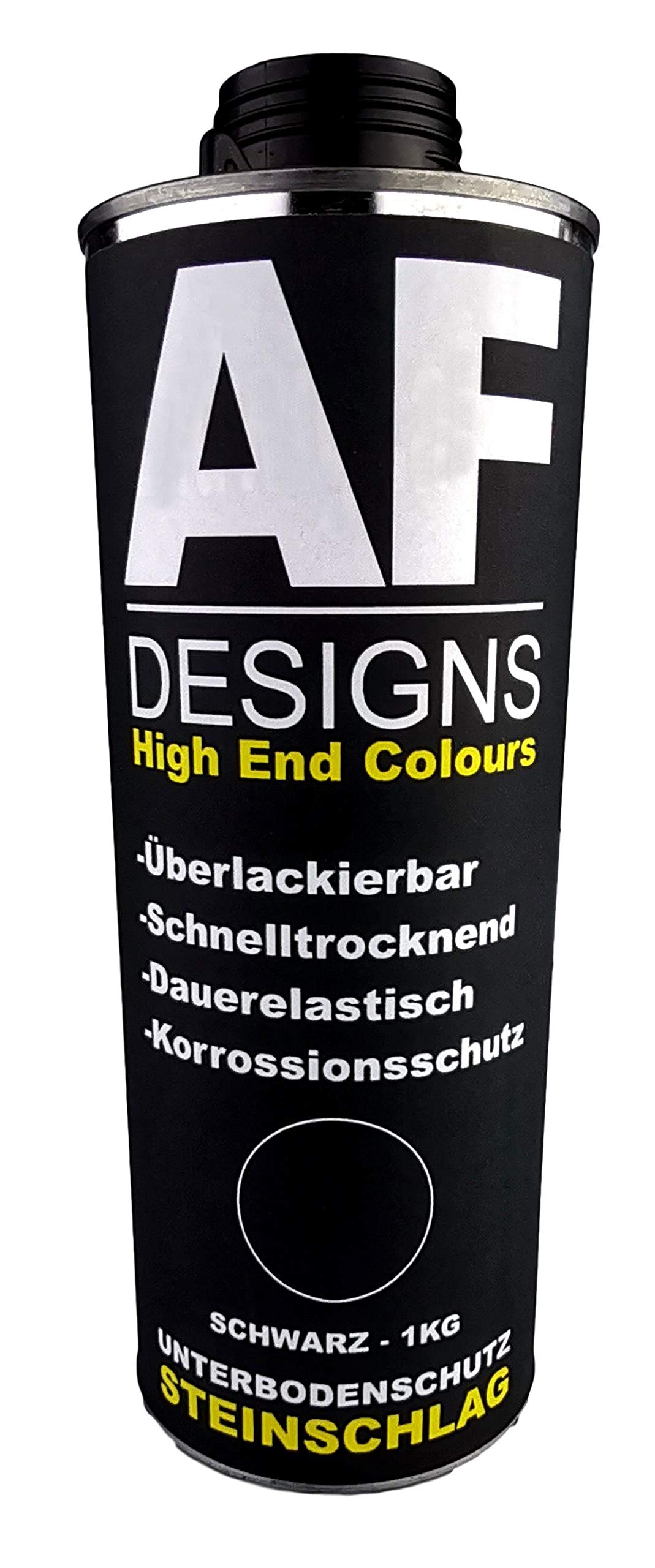 Alex Flittner Designs Unterbodenschutz schwarz 1kg überlackierbar Steinschlagschutz von Alex Flittner Designs