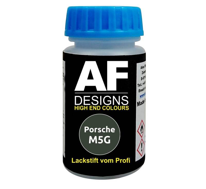 Alex Flittner Designs Lackstift für Porsche M5G Graphitblau Metallic schnelltrocknend Tupflack Autolack von Alex Flittner Designs