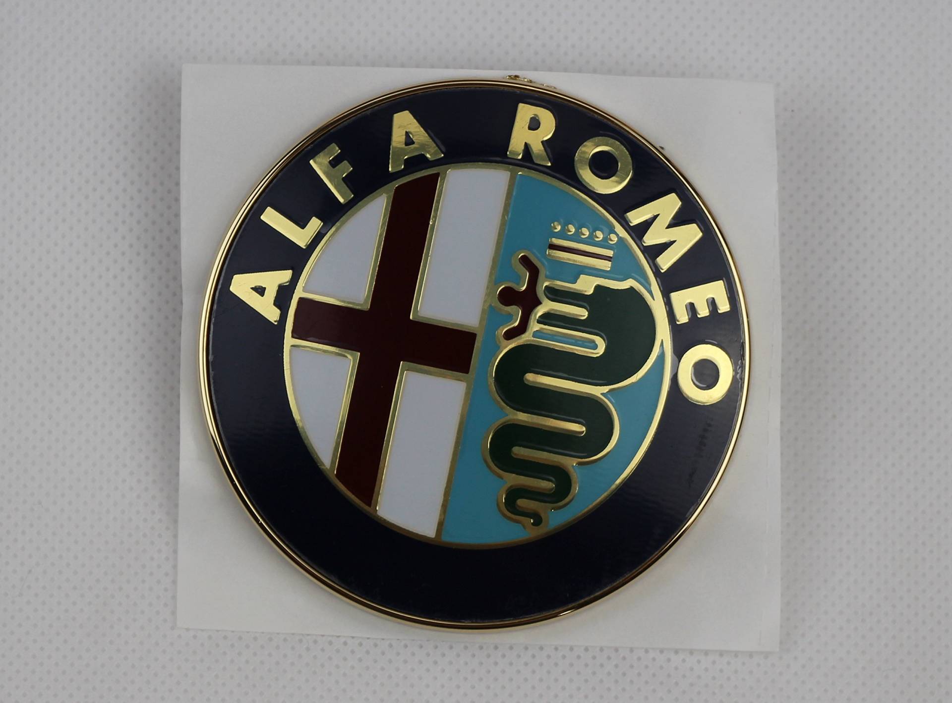 Markenzeichen Logo Alfa Romeo 33/75/145/146/155/156/164/166/Spider/GTV vorne von Alfa Romeo