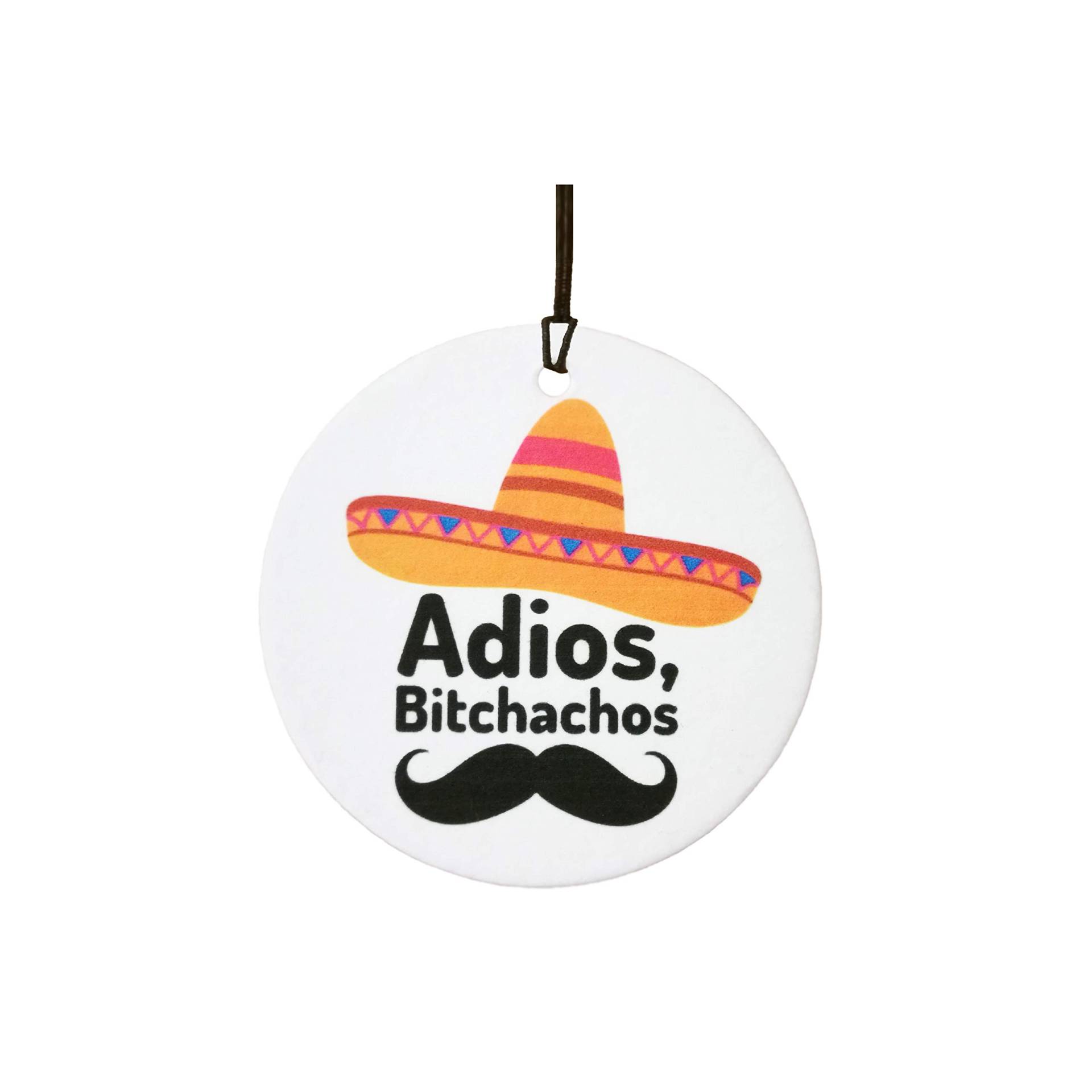 Ali Air Freshener Adios Bitchachos Auto Lufterfrischer von Ali Air Freshener