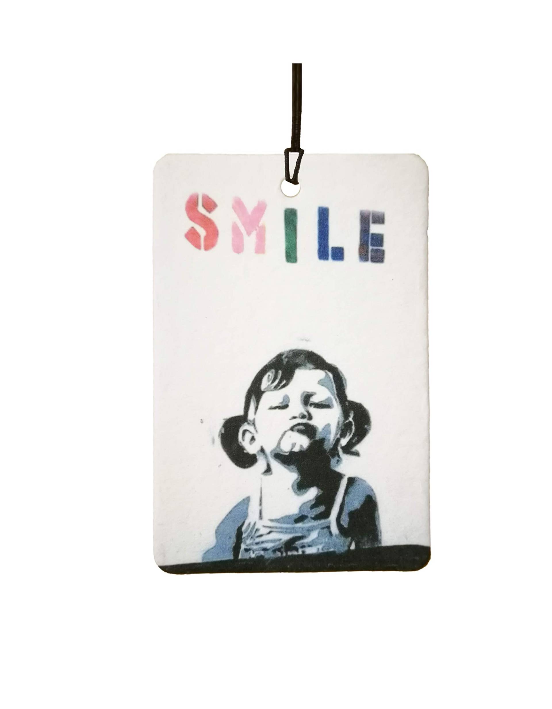 Banksy Smile Auto Lufterfrischer von Ali Air Freshener