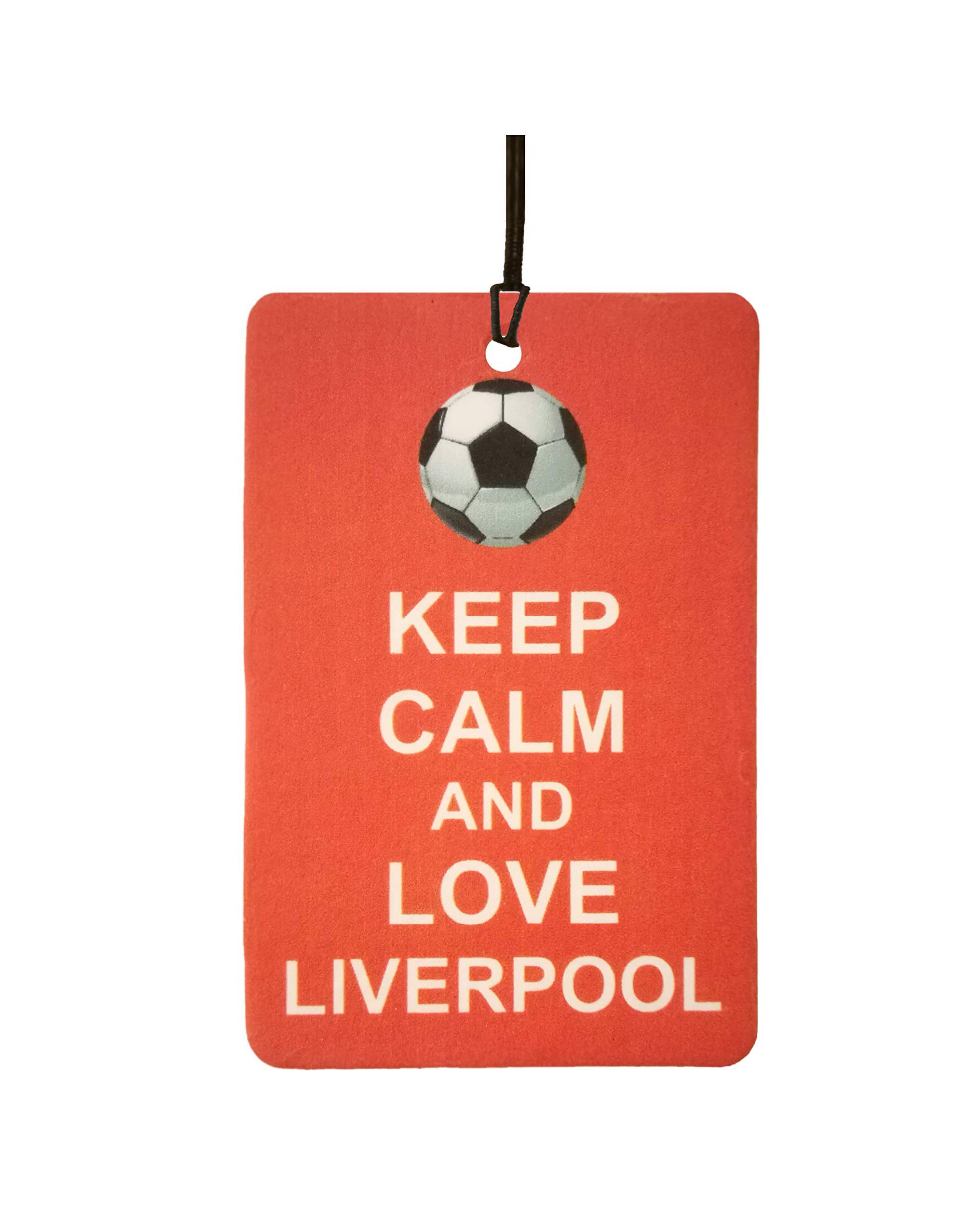 Ali Air Freshener Keep Calm and Love Liverpool Auto Lufterfrischer von Ali Air Freshener