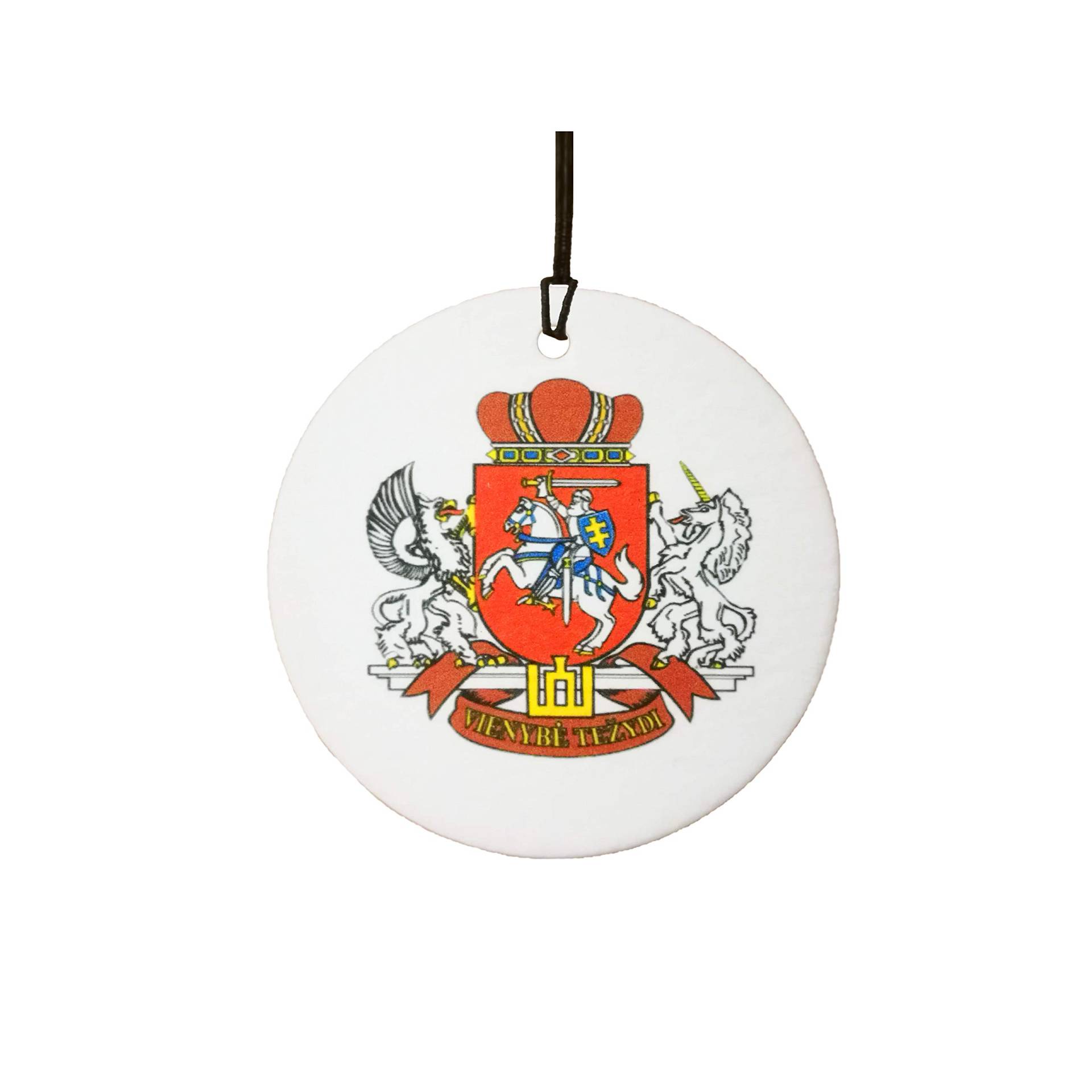 Ali Air Freshener Lithuania Coat of Arms Auto Lufterfrischer von Ali Air Freshener