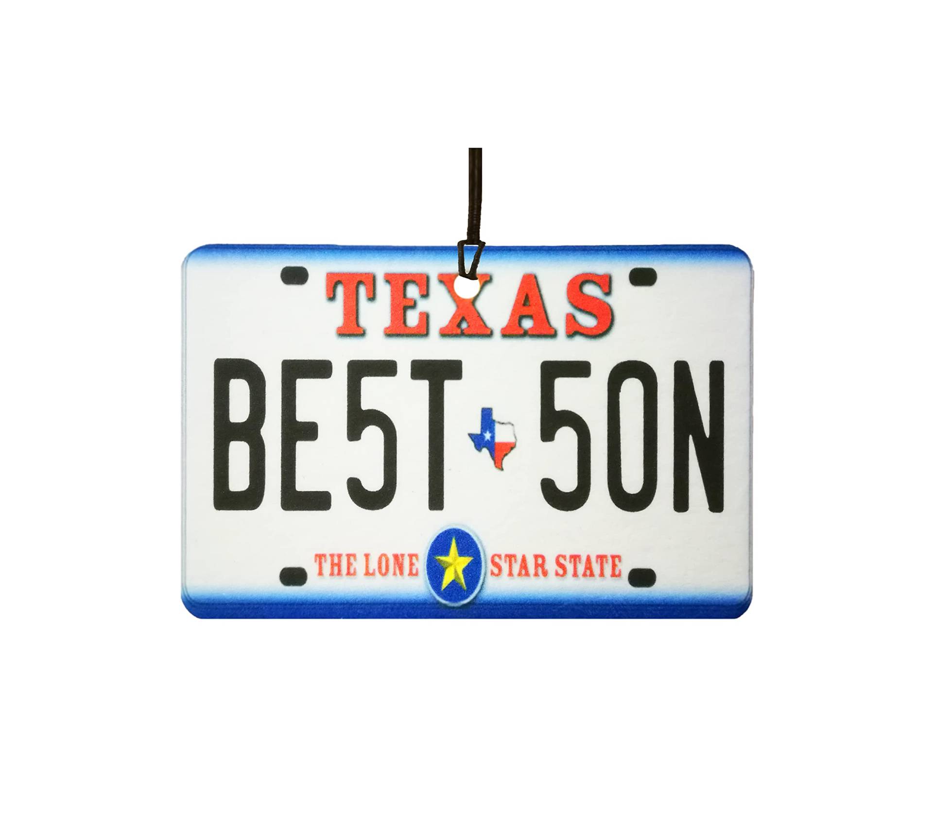 Ali Air Freshener Texas - Best Son Nummernschild Auto Lufterfrischer von Ali Air Freshener