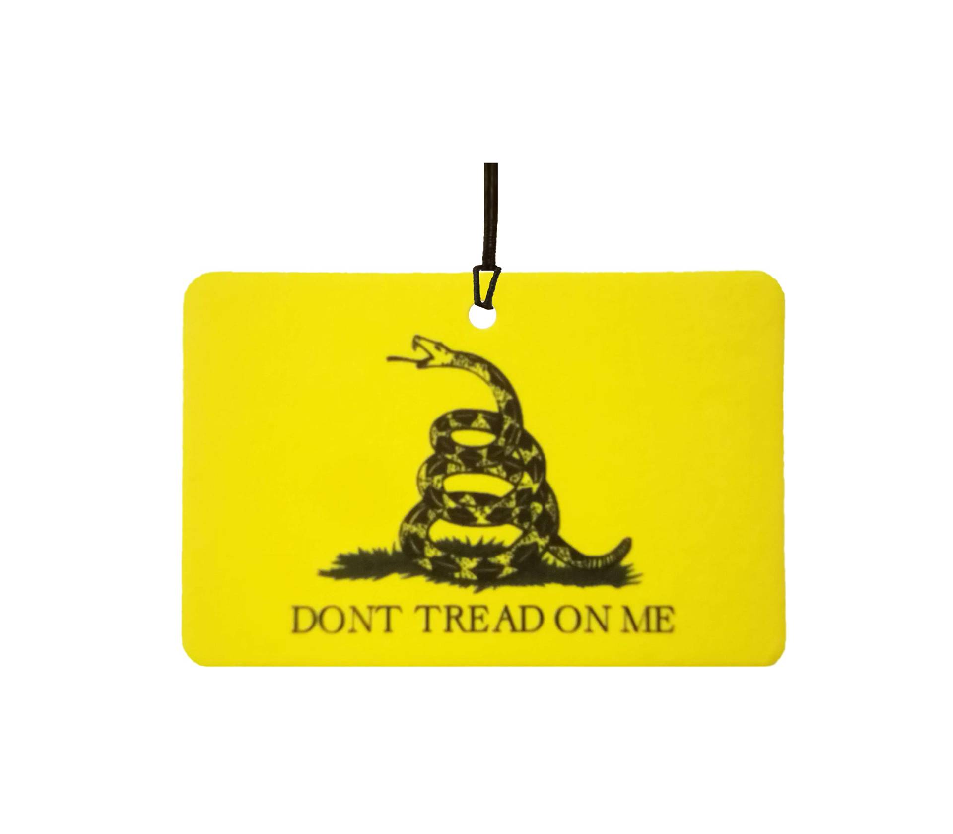 Ali Air Freshener Yellow Dont Tread On Me Gadsden Flag Auto Lufterfrischer von Ali Air Freshener